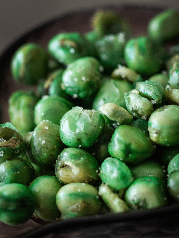FRIED GREEN PEAS